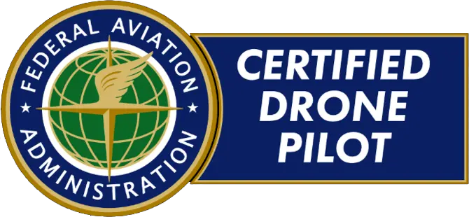 federal aviation administration certified drone pilot badge